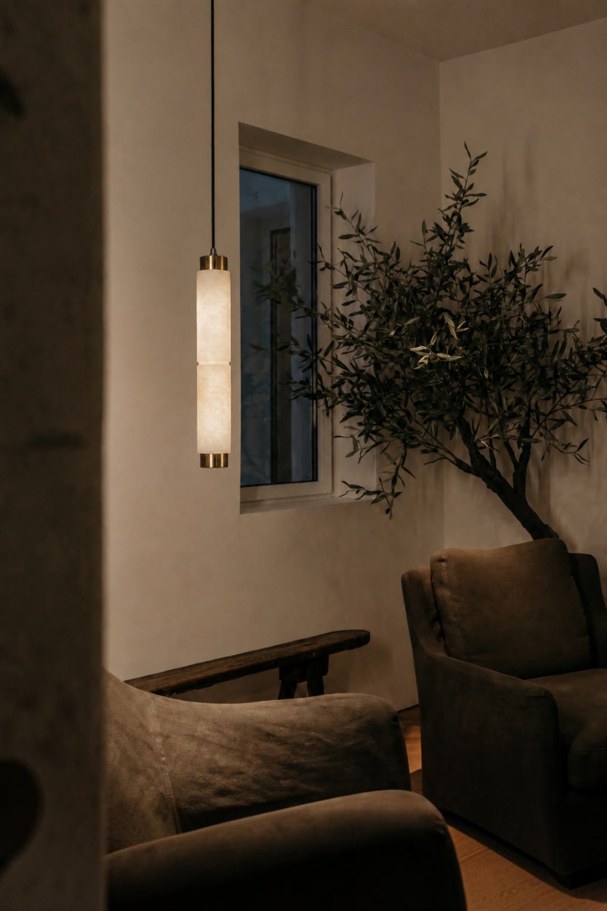 Varenna Tiered Alabaster Pendant