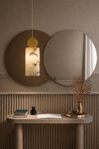 Artisan Cylinder Alabaster Pendant
