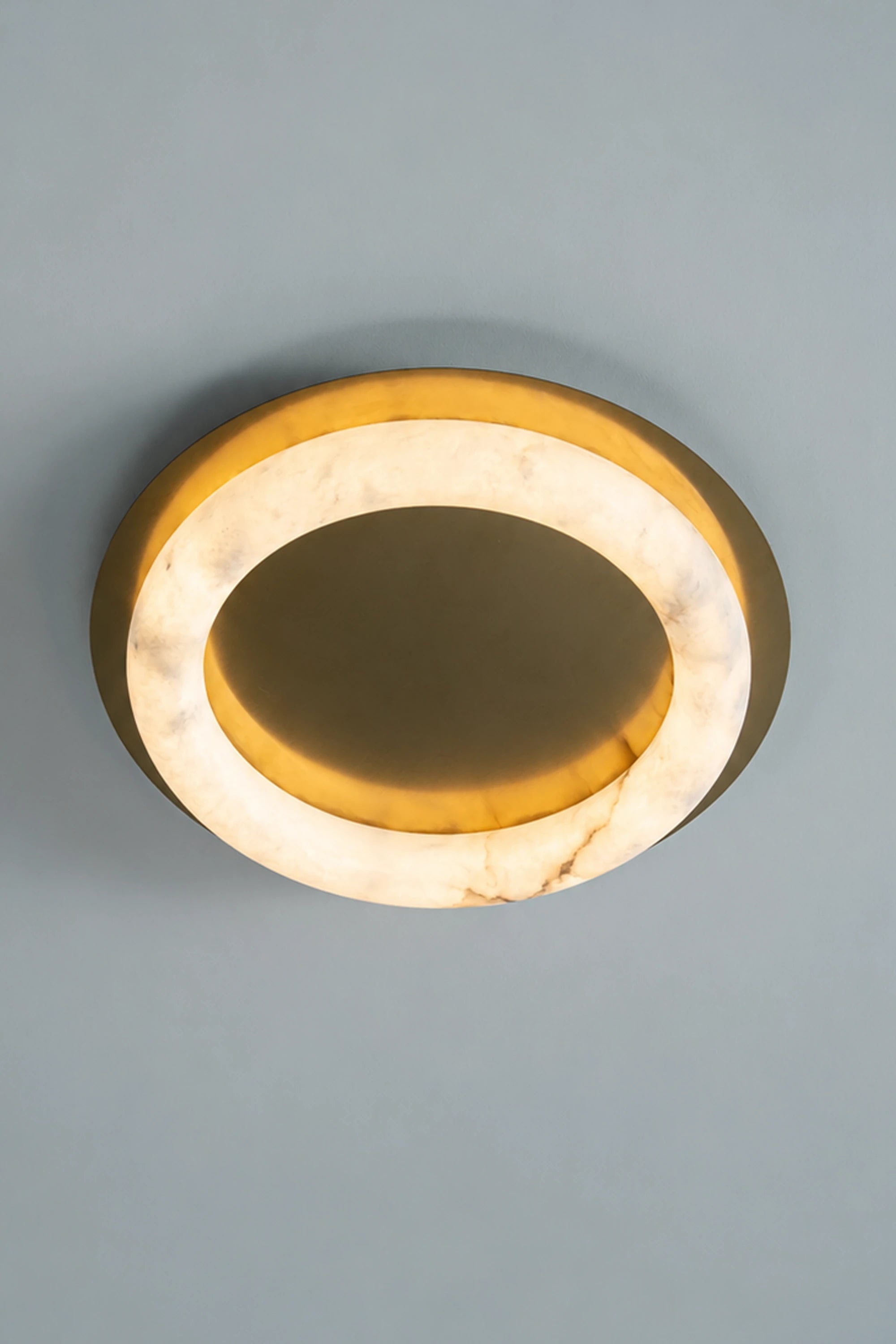 Aurelia Alabaster Ring Flush Mount