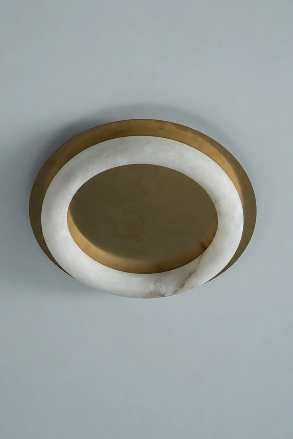 Aurelia Alabaster Ring Flush Mount