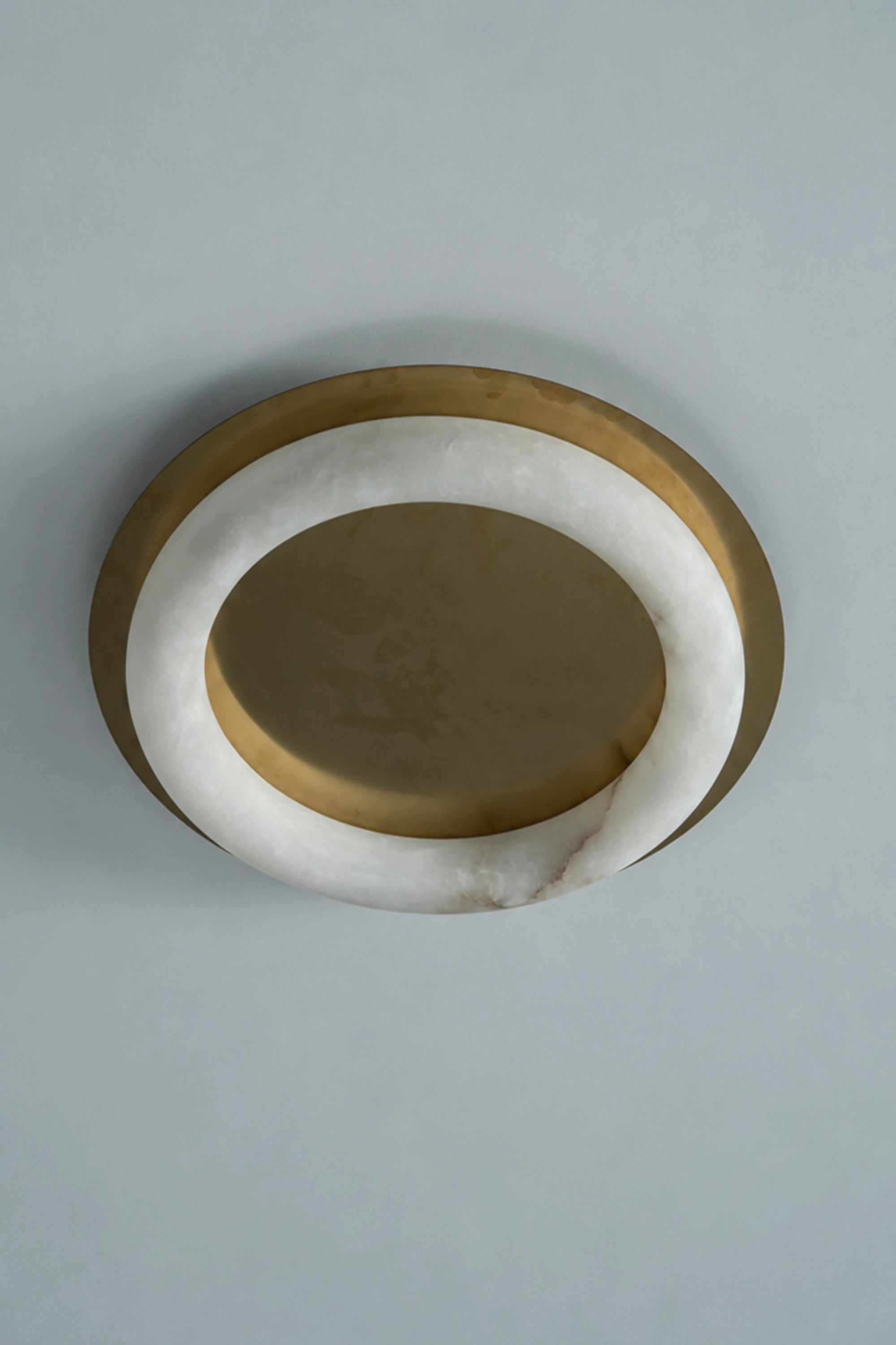Aurelia Alabaster Ring Flush Mount