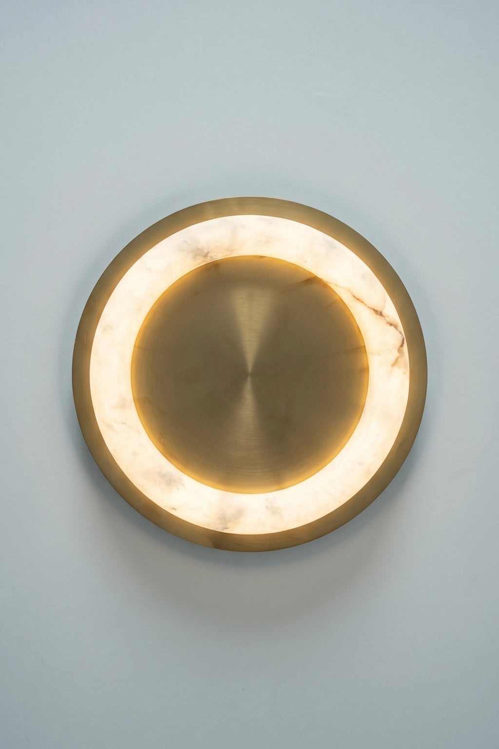 Aurelia Alabaster Ring Flush Mount