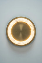 Aurelia Alabaster Ring Flush Mount