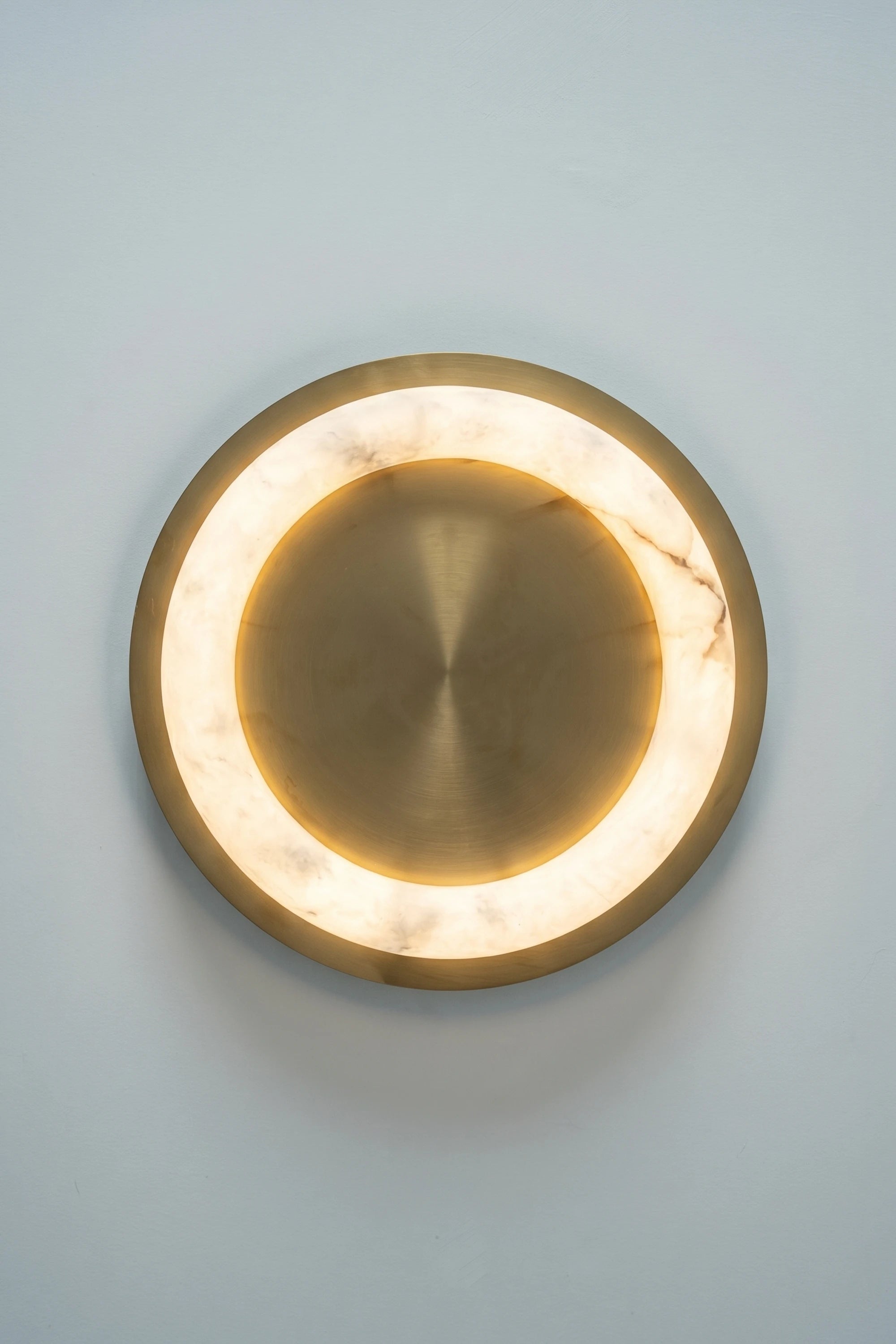 Aurelia Alabaster Ring Flush Mount