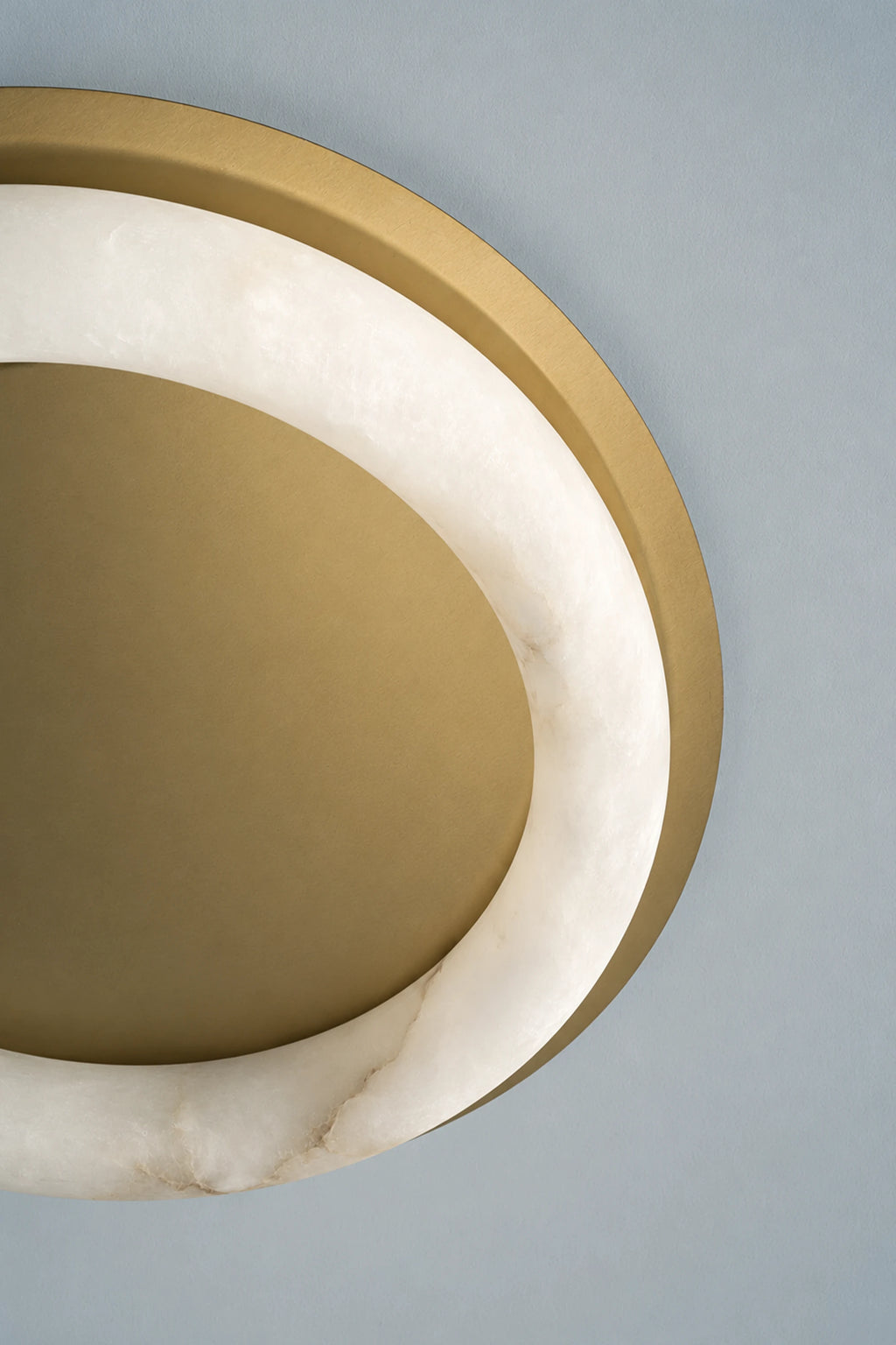 Aurelia Alabaster Ring Flush Mount