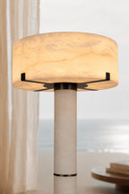 Calder Alabaster Column Floor Lamp