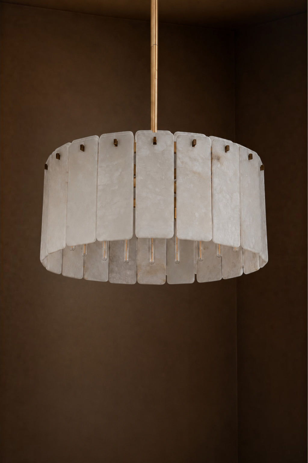 Varenna Alabaster Round Chandelier