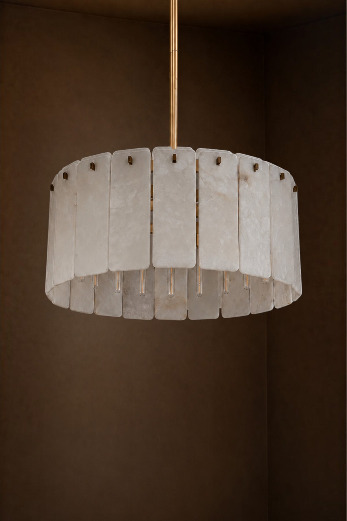 Varenna Alabaster Round Chandelier