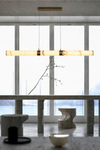 Aureon Alabaster Linear Chandelier