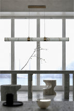 Aureon Alabaster Linear Chandelier