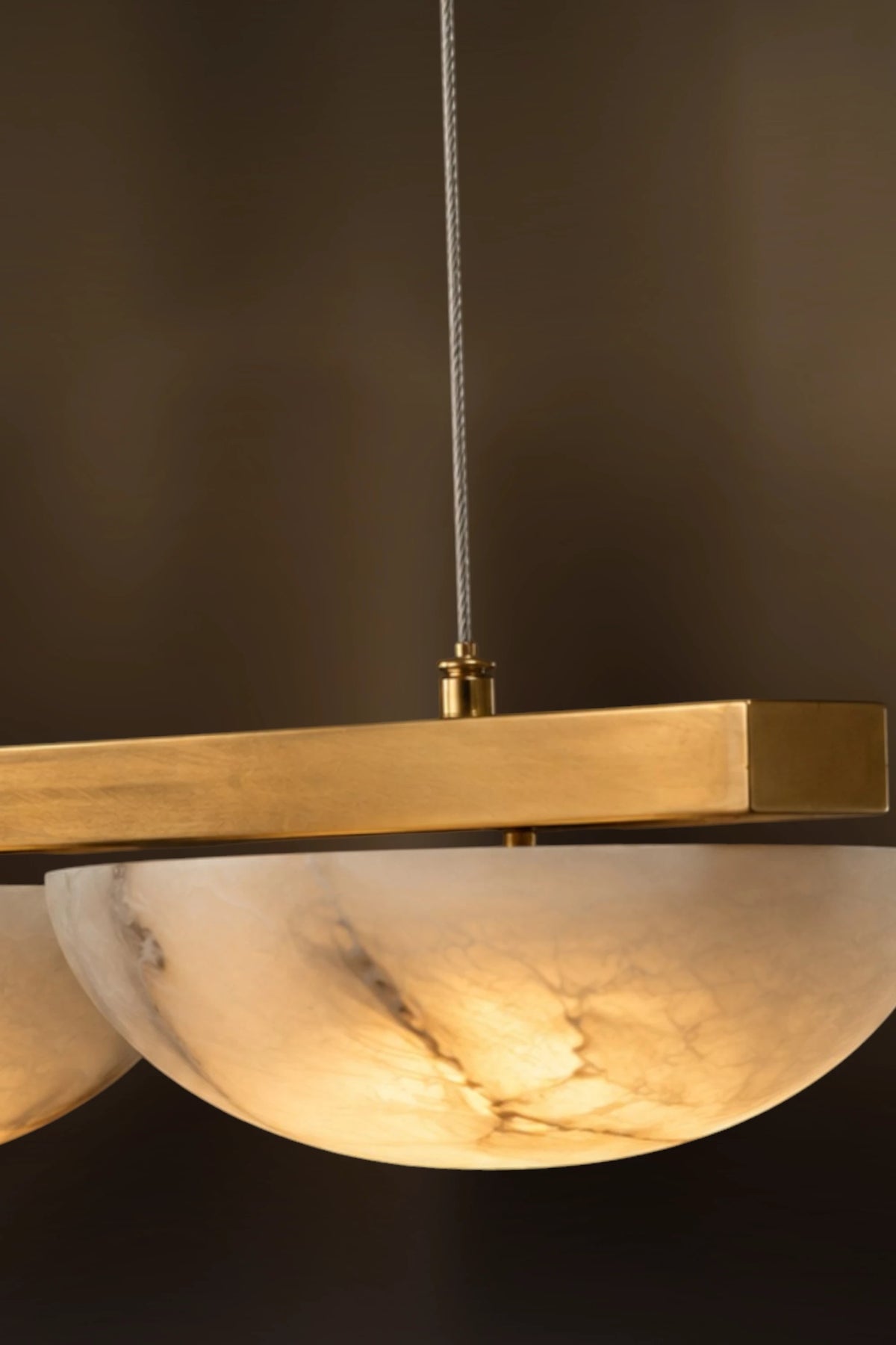 Selene Alabaster Linear Chandelier