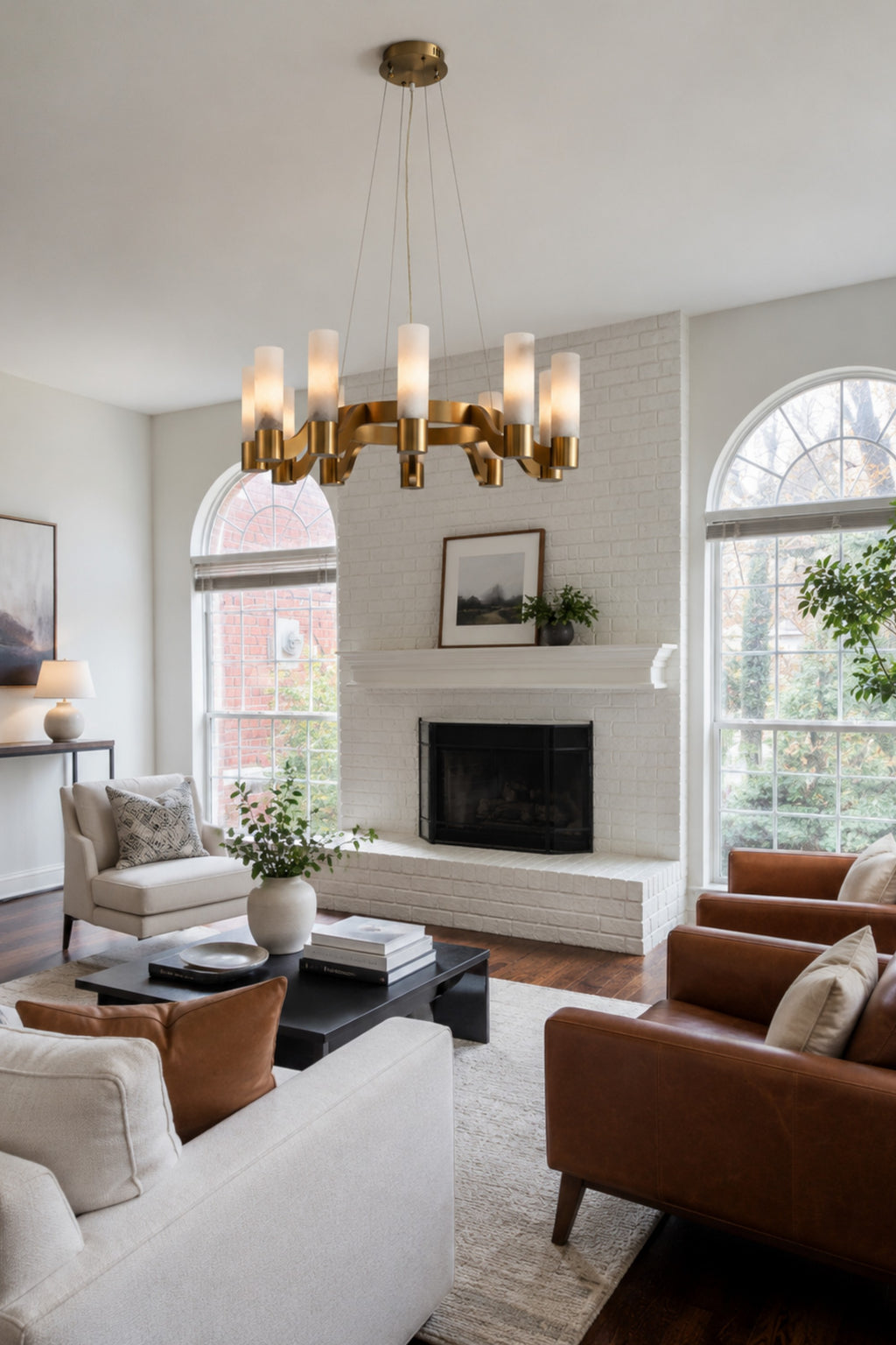 Aurelia 10-Light Alabaster Chandelier