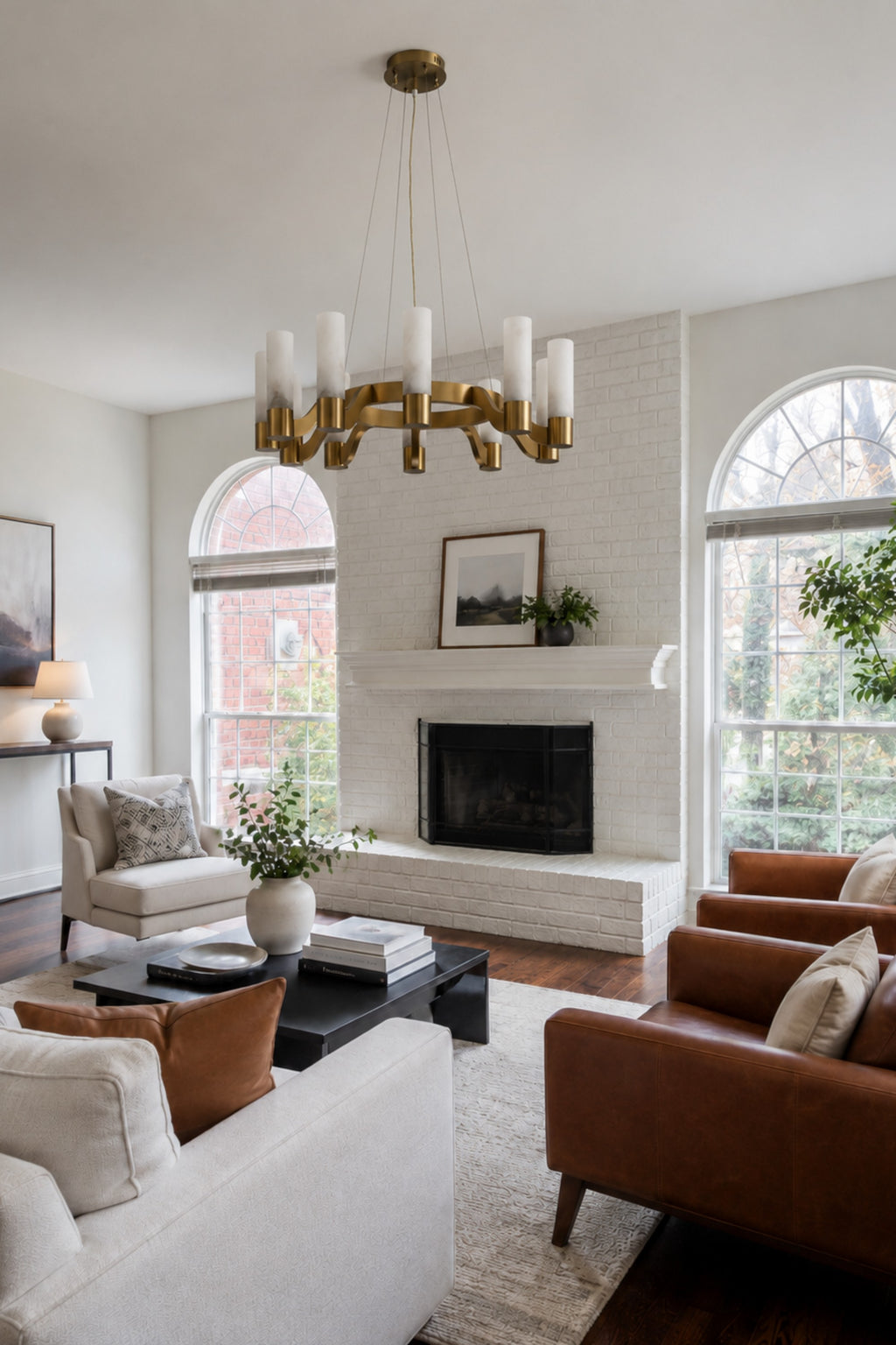 Aurelia 10-Light Alabaster Chandelier