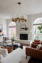 Aurelia 10-Light Alabaster Chandelier