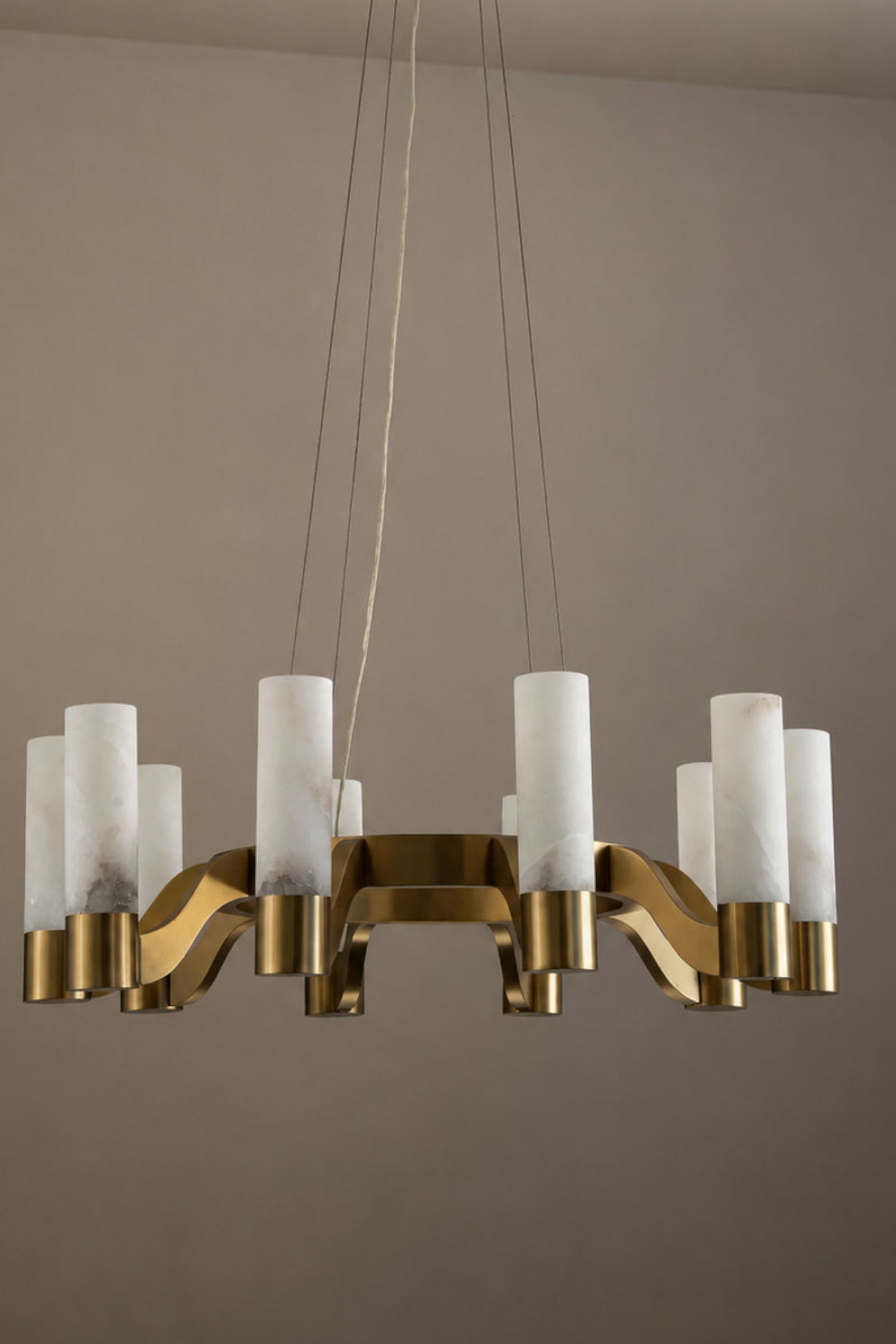 Aurelia 10-Light Alabaster Chandelier
