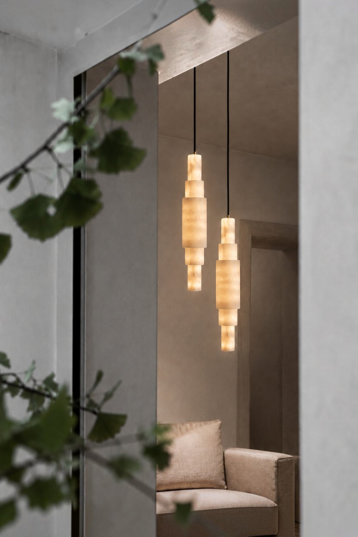 Alaric Alabaster chandelier