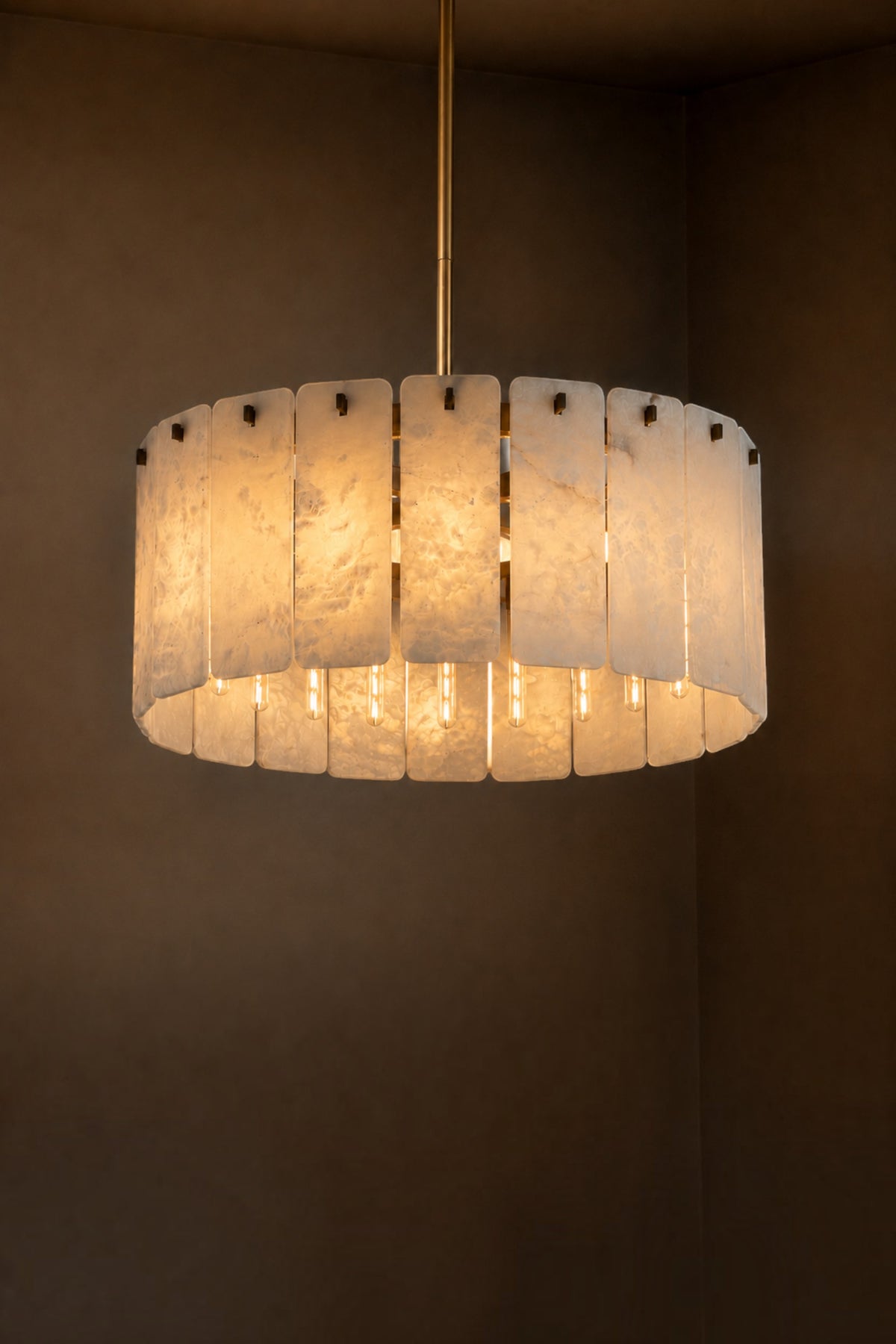 Varenna Alabaster Round Chandelier