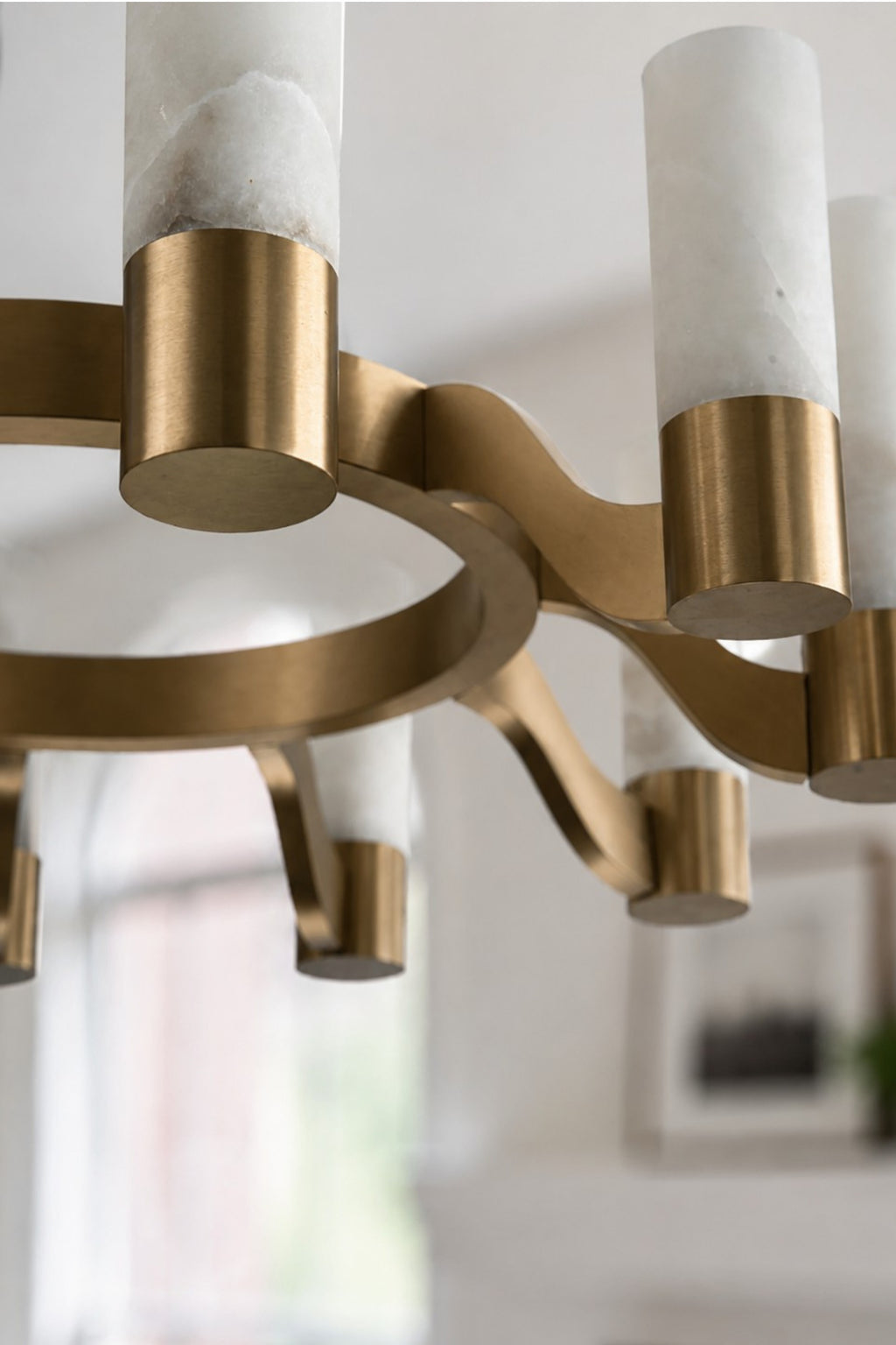Aurelia 10-Light Alabaster Chandelier