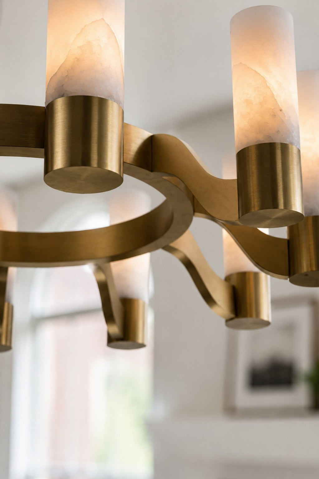 Aurelia 10-Light Alabaster Chandelier