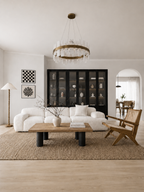 Arden Alabaster Tiered Chandelier
