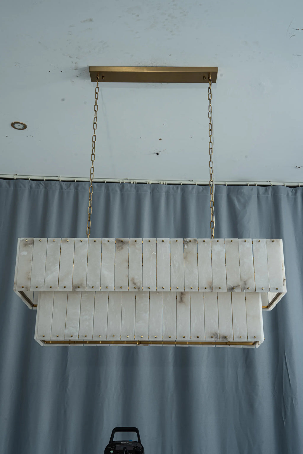 Varenna Alabaster Linear Chandelier