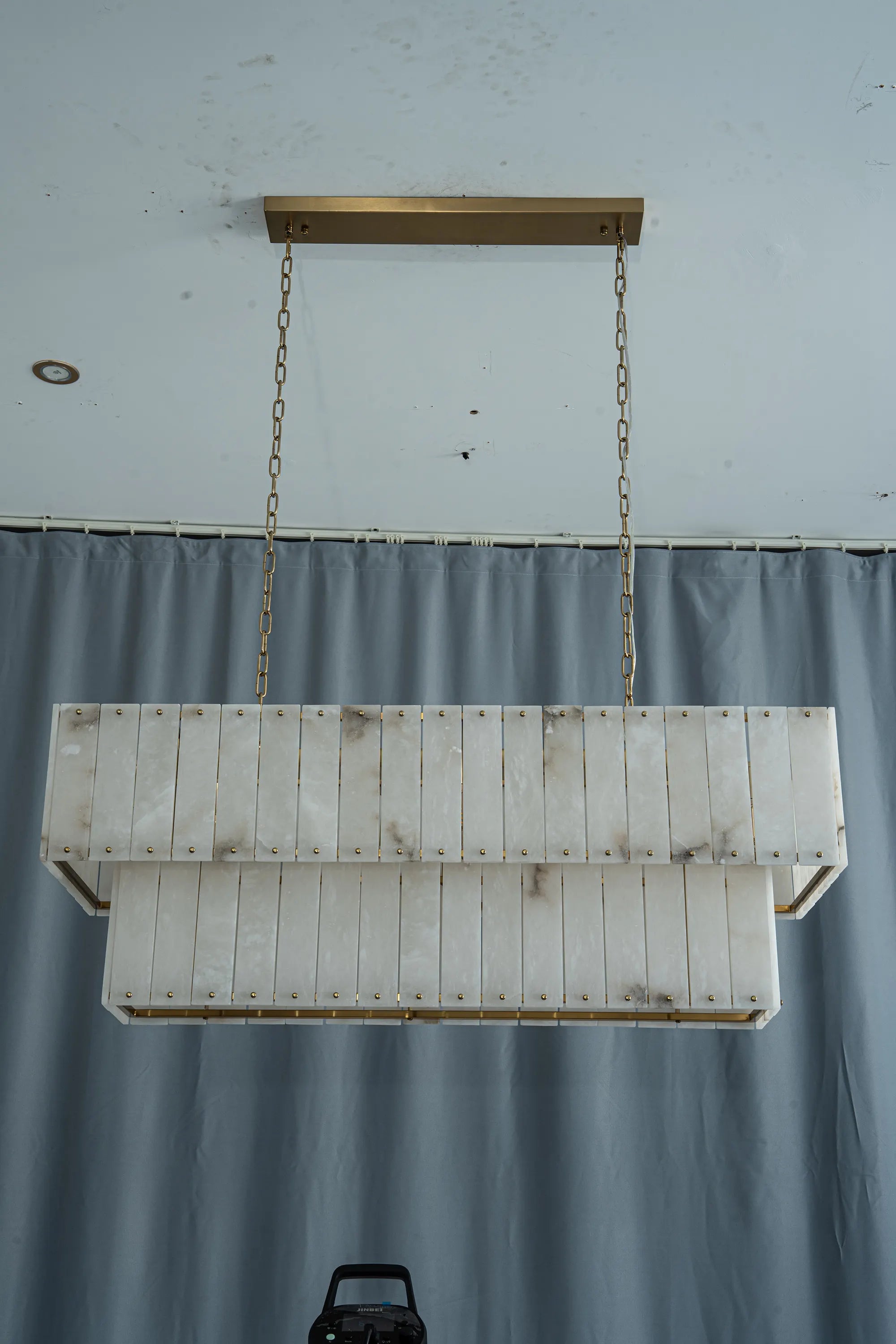 Varenna Alabaster Linear Chandelier