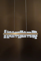 Solenne Alabaster Linear Chandelier
