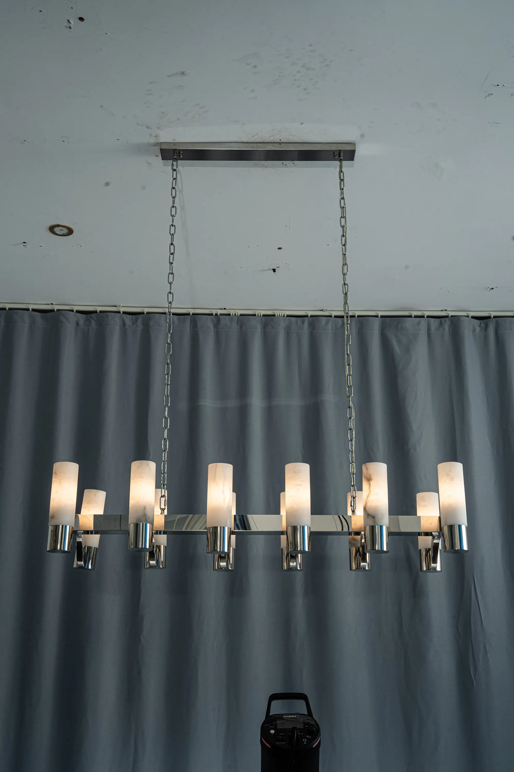 Selene Alabaster Linear Chandelier
