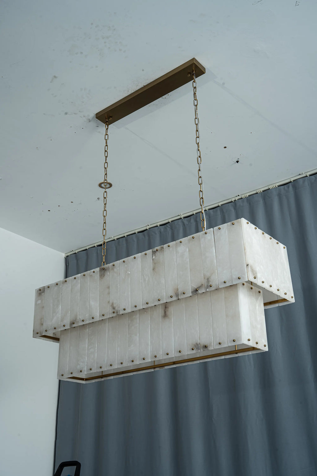 Varenna Alabaster Linear Chandelier