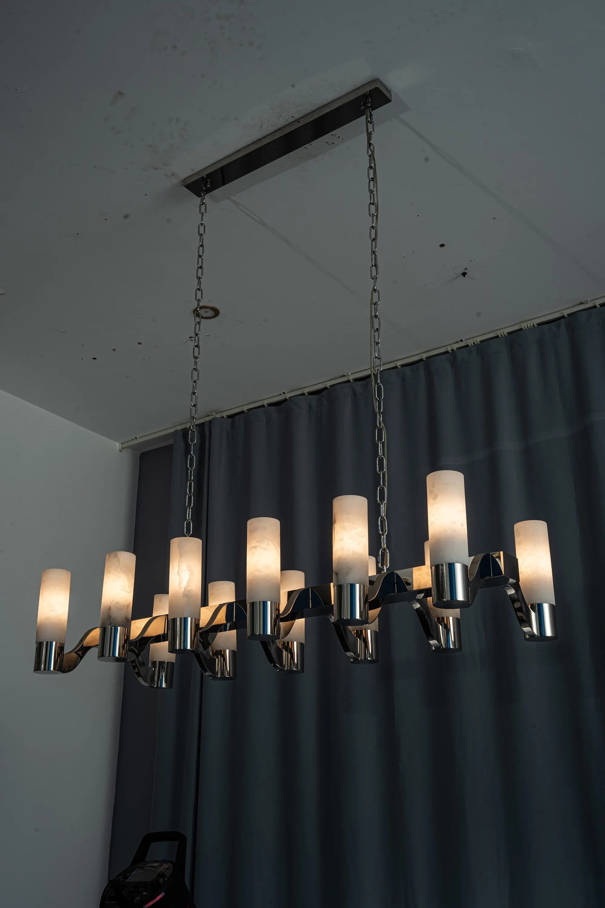 Selene Alabaster Linear Chandelier