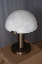 Melina Alabaster Dome Table Lamp