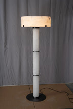 Calder Alabaster Column Floor Lamp