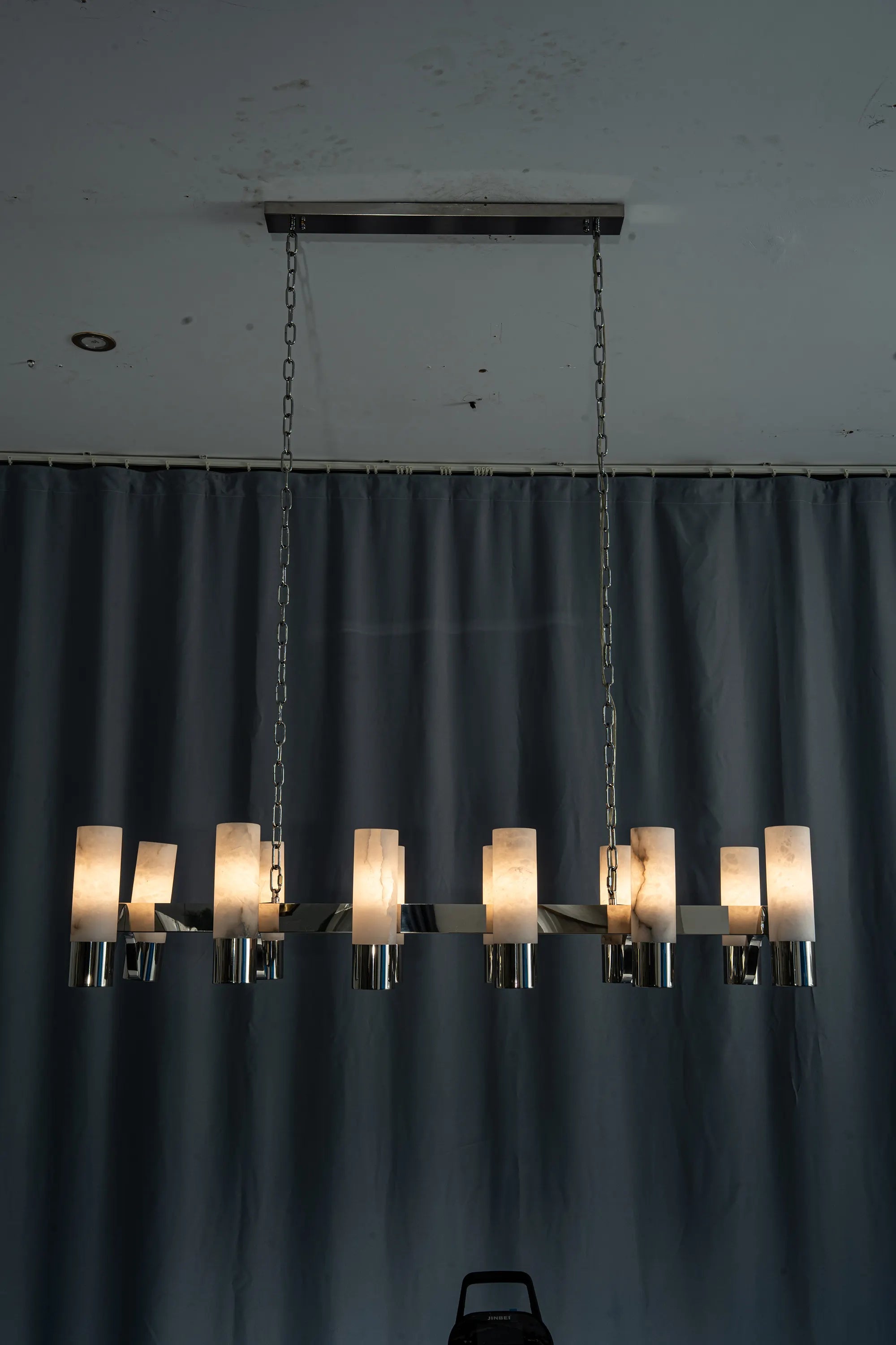 Selene Alabaster Linear Chandelier