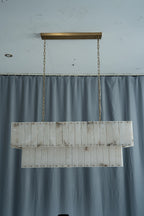 Varenna Alabaster Linear Chandelier