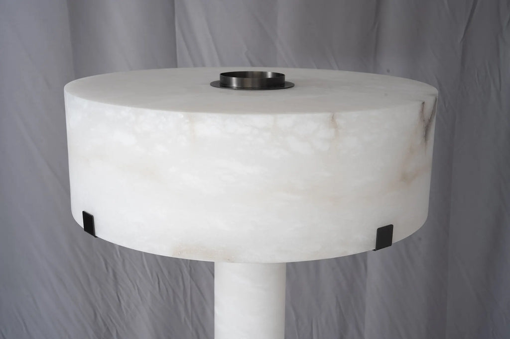 Calder Alabaster Column Floor Lamp