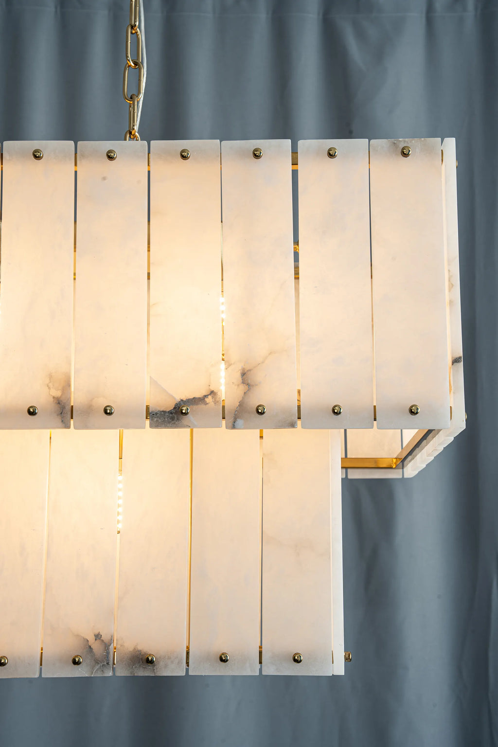 Varenna Alabaster Linear Chandelier