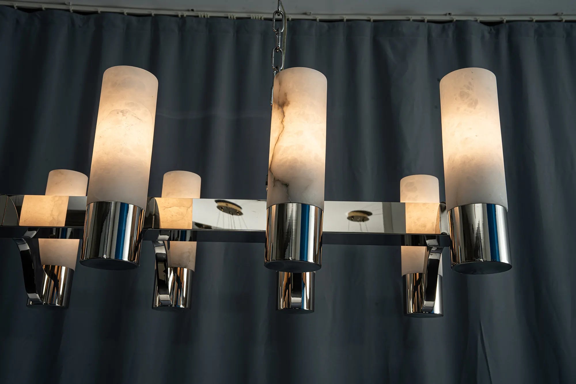 Selene Alabaster Linear Chandelier