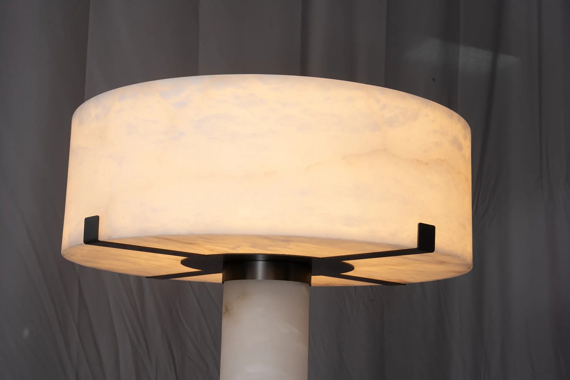 Calder Alabaster Column Floor Lamp
