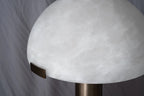 Melina Alabaster Dome Table Lamp