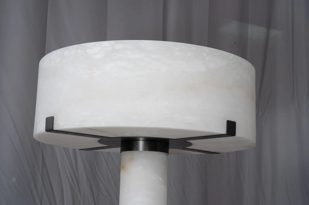 Calder Alabaster Column Floor Lamp