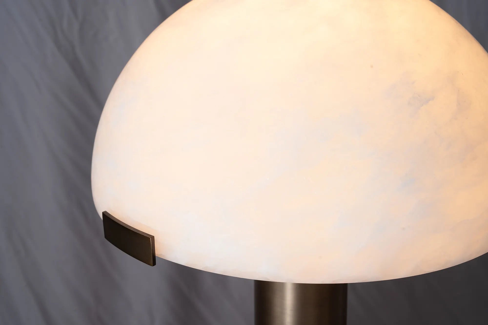 Melina Alabaster Dome Table Lamp