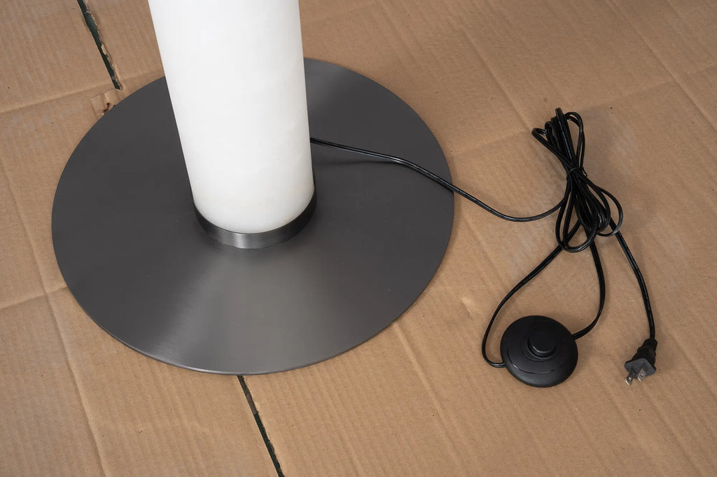 Calder Alabaster Column Floor Lamp