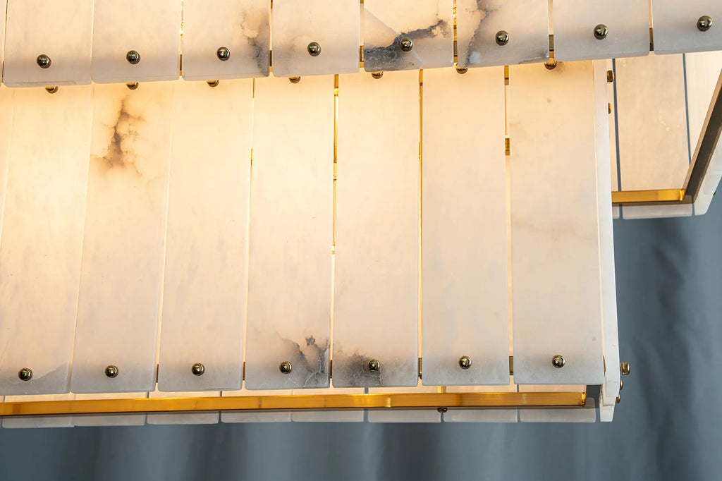 Varenna Alabaster Linear Chandelier