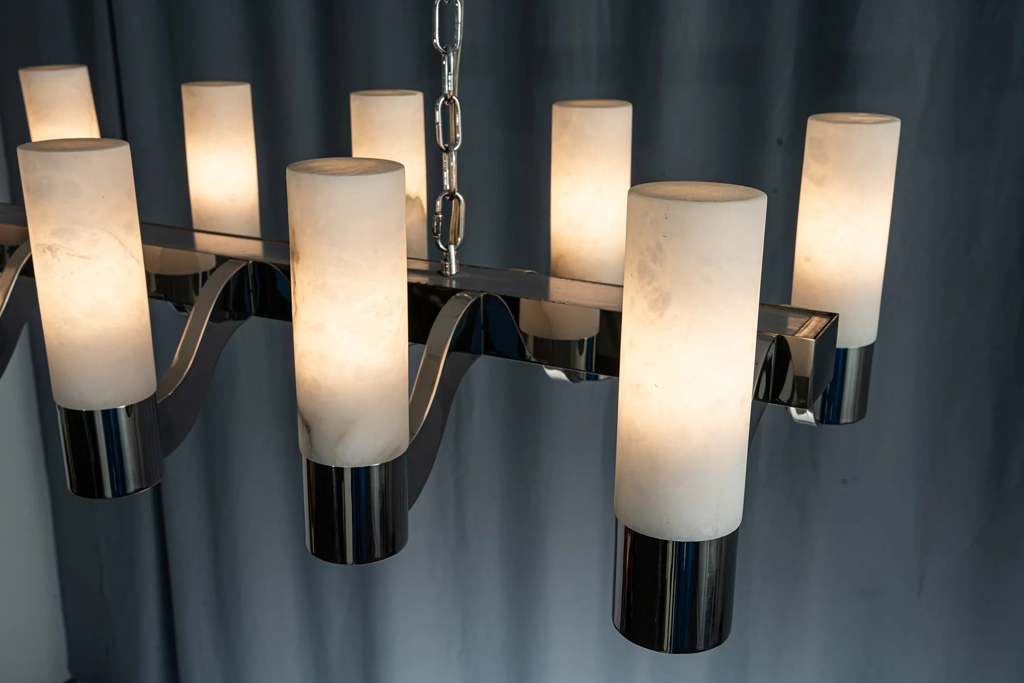 Selene Alabaster Linear Chandelier
