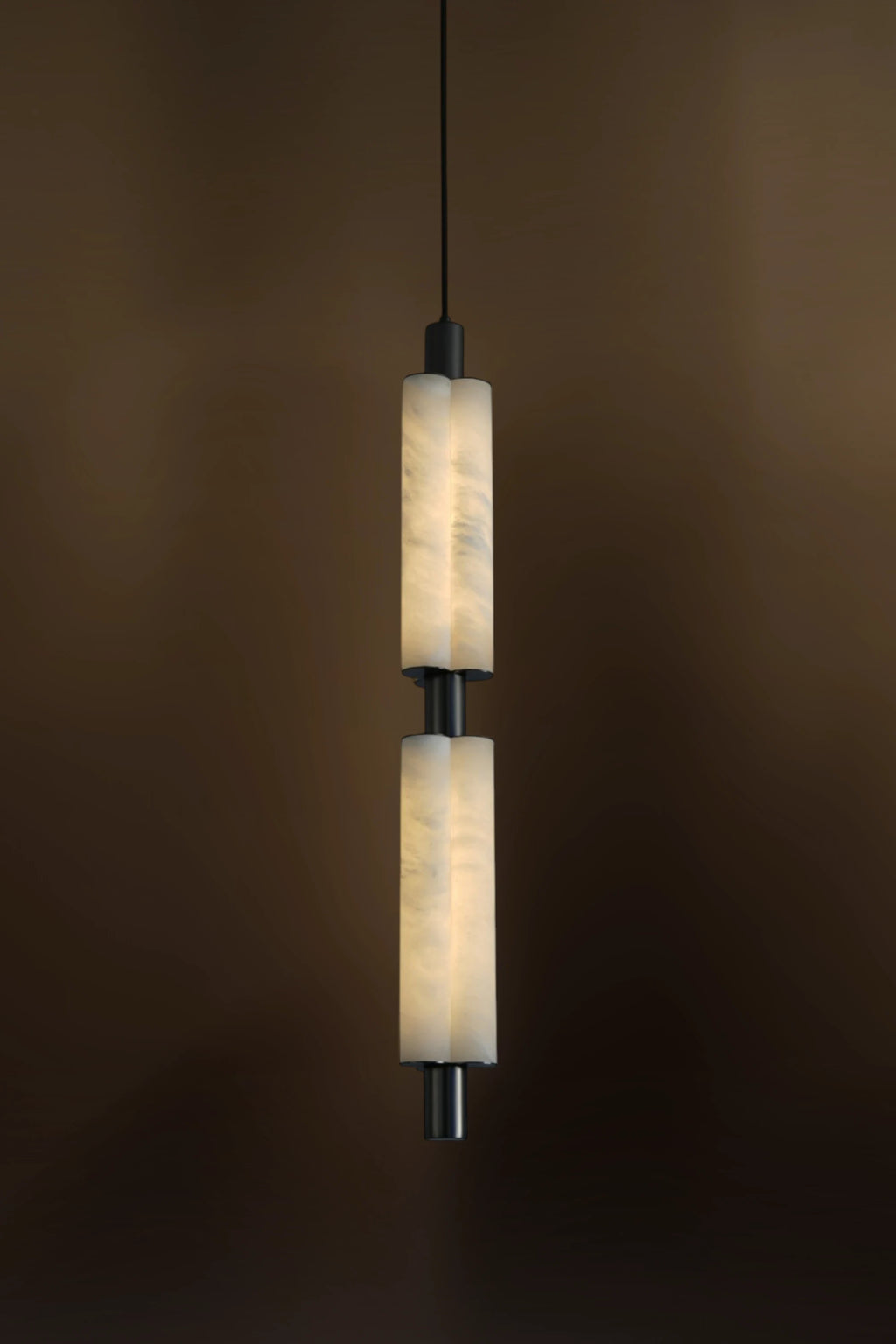 Elara Column Alabaster Pendant