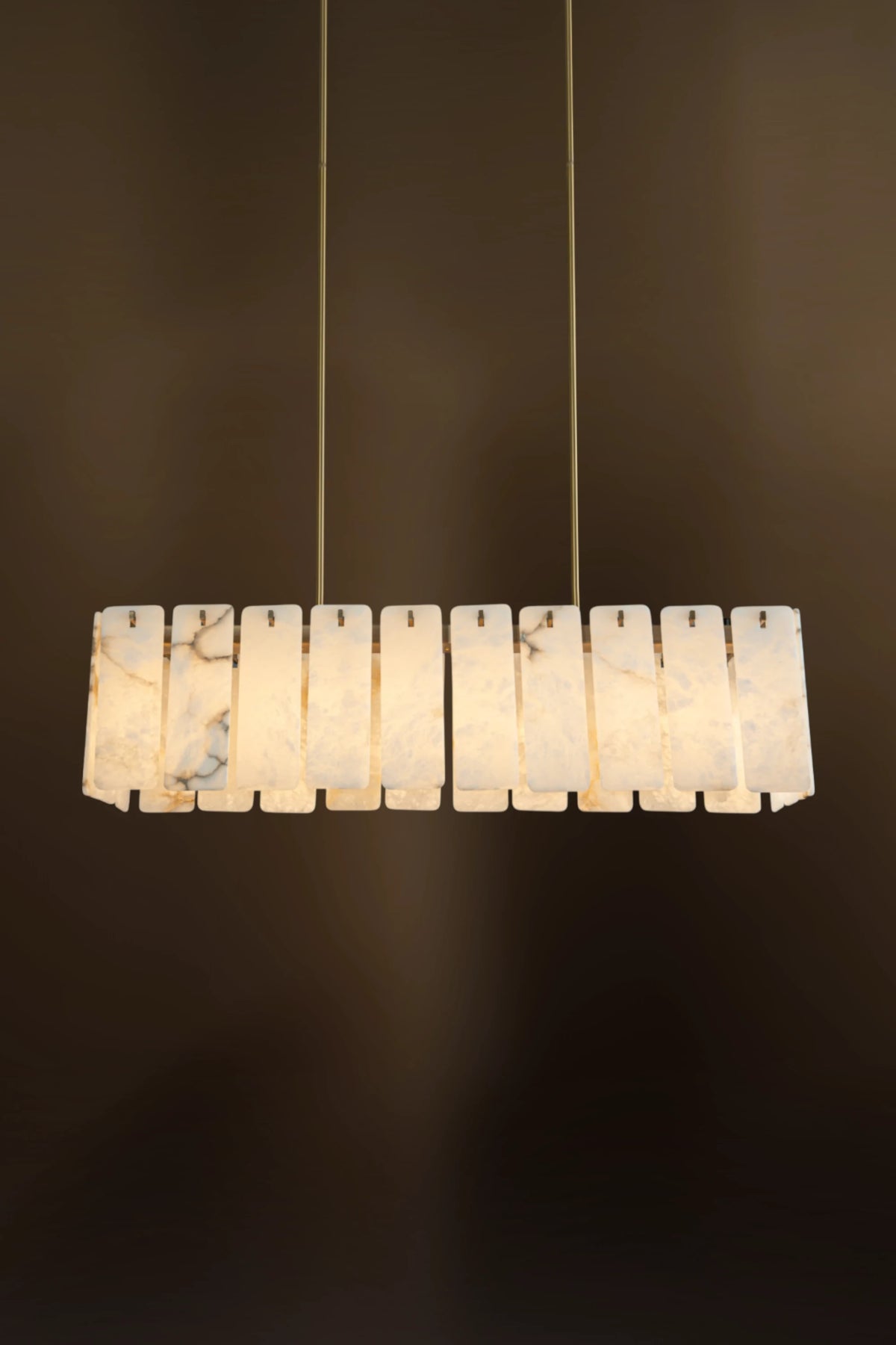 Valenne Alabaster Panel Chandelier