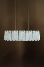 Valenne Alabaster Panel Chandelier