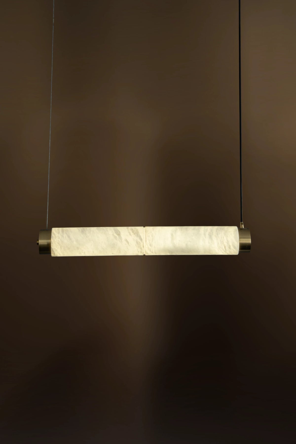 Varenna Slim Alabaster Linear Pendant