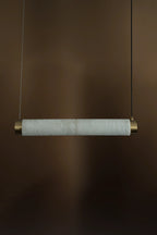 Varenna Slim Alabaster Linear Pendant
