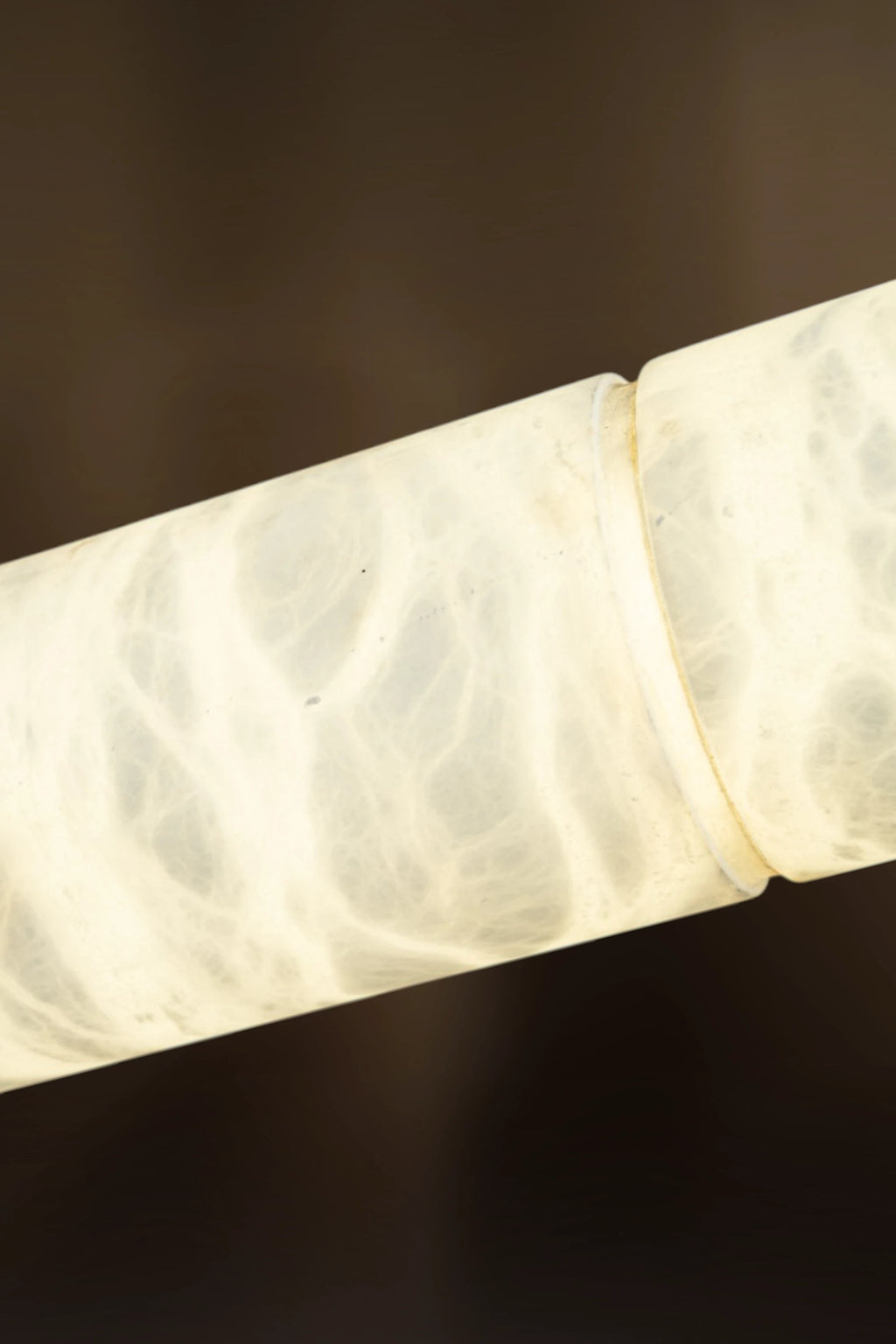 Varenna Slim Alabaster Linear Pendant